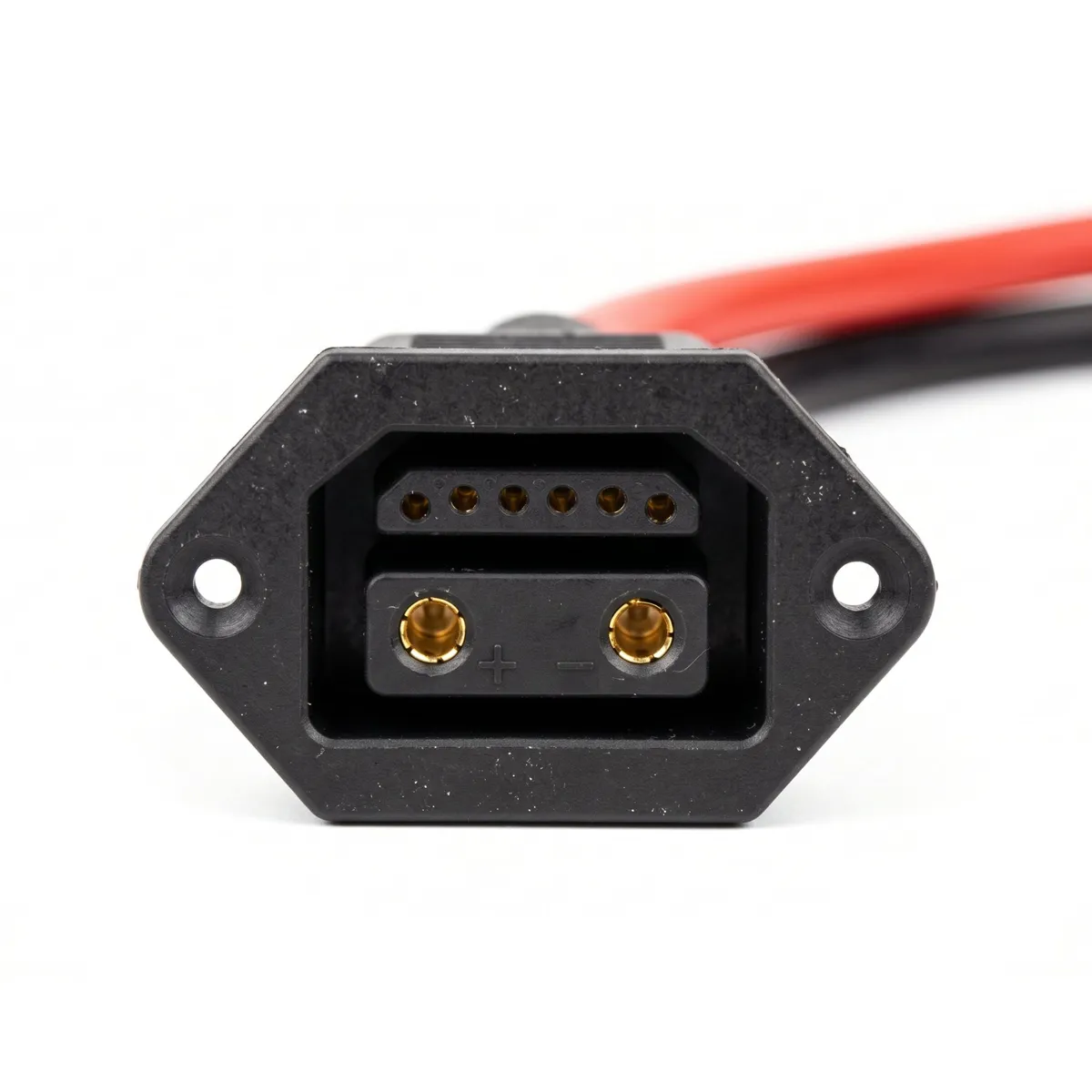 Conector de bateria XT60 macho para scooter elétrica citycoco (2+6 pinos, 12 cm), foto 2