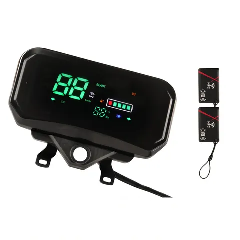 Painel/display NFC sem fechadura, triciclo e scooter elétrico 48-72V
