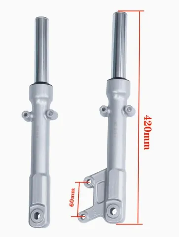 Kit redução frontal estilo Harley (420mm, furação 45mm) citycoco